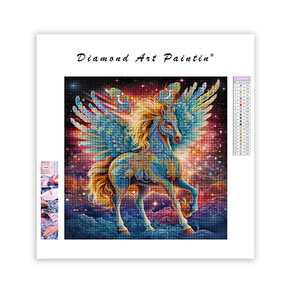 Pegasus - Diamant-Kunstgemälde