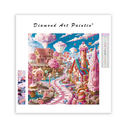 Sugarlicious Fantasyland - Diamant-Kunstgemälde