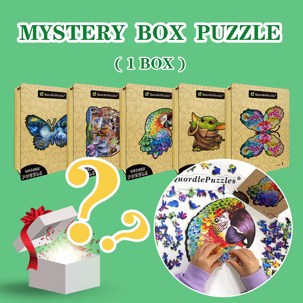 Mystery-Box-Puzzle – 1 Box nach dem Zufallsprinzip senden