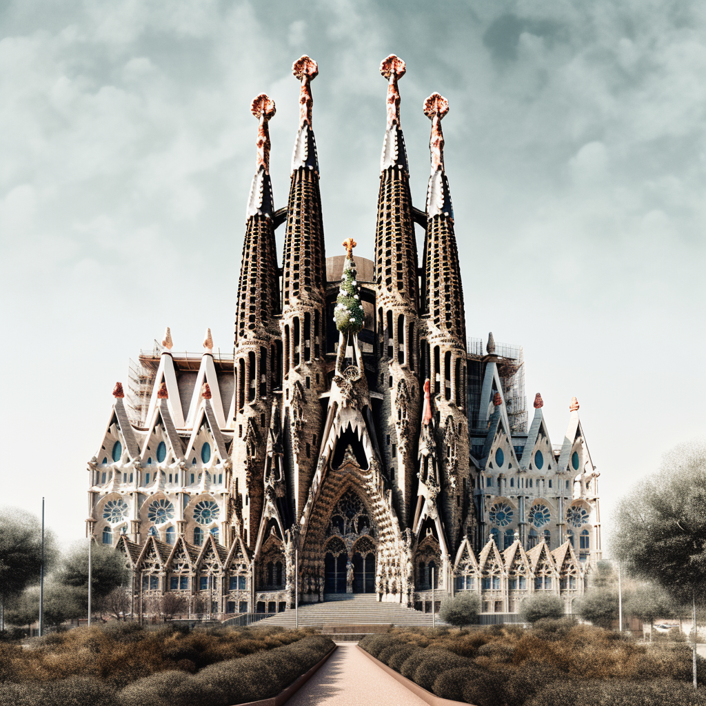 Sagrada Familia – Diamantmalerei