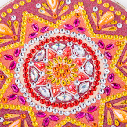 DIY Mandala Diamond Painting Untersetzer 5-teiliges Set